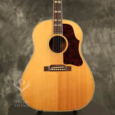 1957 Gibson Country Western SJN Natural acoustic flattop image 2