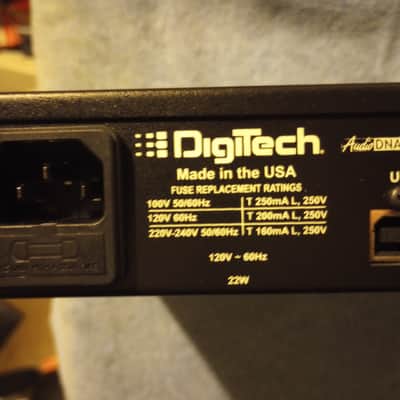 *SALE* [EXC] DigiTech GSP1101 Guitar Preamp / Processor + Control 2 Remote Foot Controller; w/OG Boxes, Manuals, Paperwork, Cabling image 7