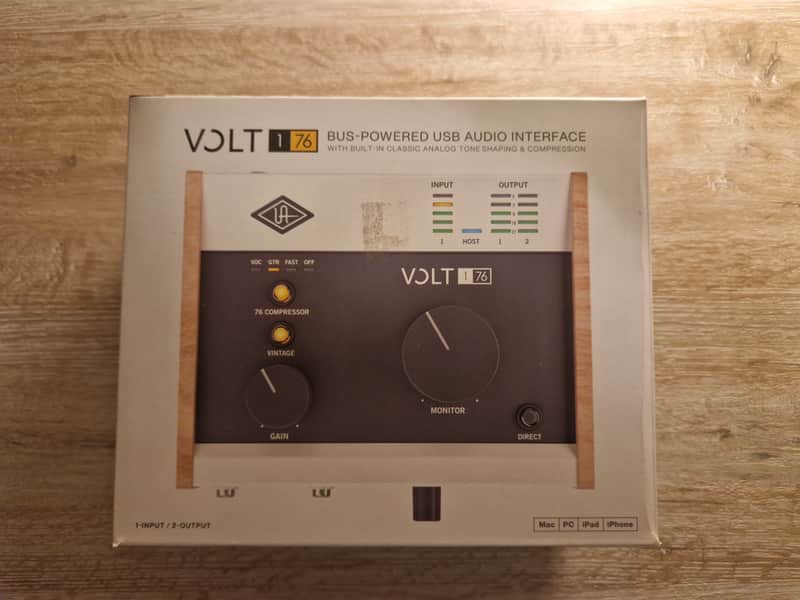 Universal Audio Volt 176 USB-C Audio Interface 2021 - Present - Tan / Gray image 1