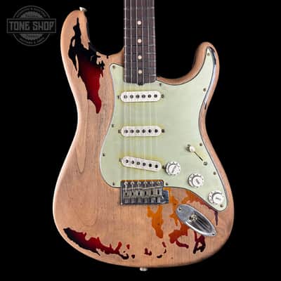 Fender Custom Shop Rory Gallagher Stratocaster Heavy Relic 3 Tone Sunburst w/case R144491 image 1