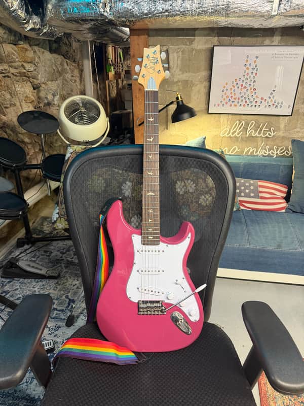 PRS SE Silver Sky 2022 - 2023 Dragon Fruit image 1