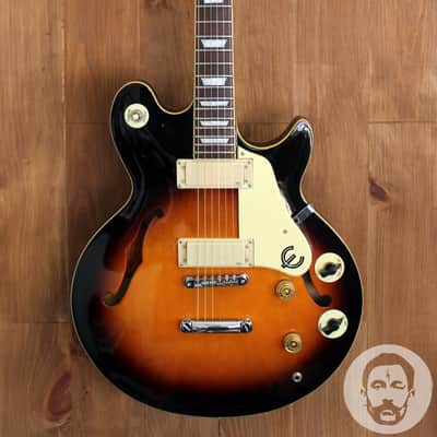 Epiphone Les Paul Signature - RARE offset guitar - Vintage Sunburst - with case image 1