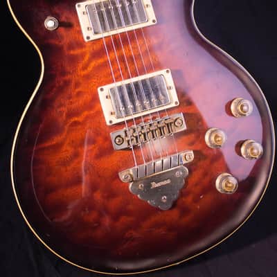 VINTAGE 1982 IBANEZ ARTIST AR-105 AR105 - VIOLIN SUNBURST GUITAR grlc1523 image 3