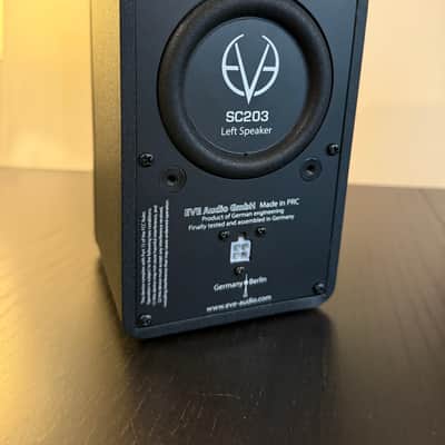 Eve Audio SC203 3" Active Studio Monitors (Master/Slave Pair) 2015 - Present - Black image 2