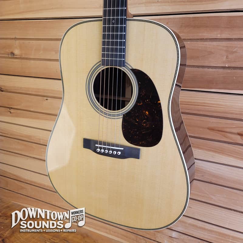 Martin HD-28 Dreadnought Acoustic Guitar with Martin Molded Hard Case (2025 Rev) image 1