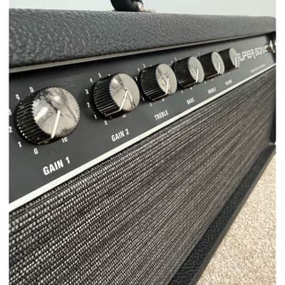 Immagine Fender Super-Sonic 60 Head - Guitar Amplifier - Black - Excellent w/ Hard Case, Power Supply, Cables - 15