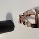 Vandoren M/O Series Pink Gold Alto Saxophone Ligature and Plastic Cap
