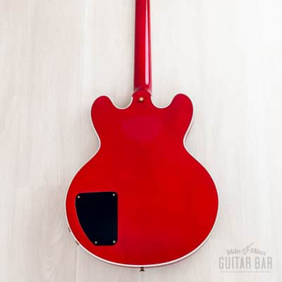 1997 Gibson BB King Lucille ES-355 Semi-Hollowbody Guitar Cherry Stereo, Near-Mint w/ Case & Hangtags, Yamano image 3