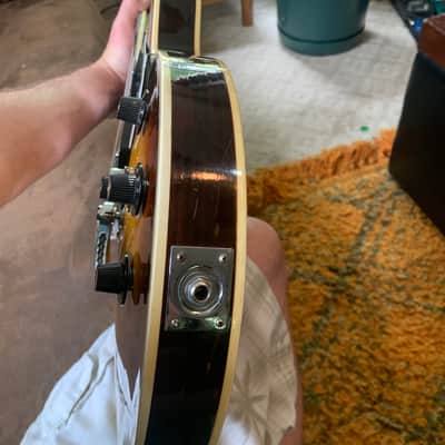 Memphis Les Paul copy 70’s Tobacco burst image 3