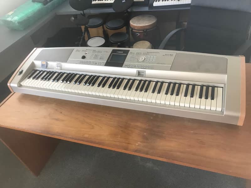 Yamaha DGX-505 Portable Grand w/Wood Trim, Original Power Supply and Foot Pedal. Sale Benefits Music Education Nonprofit! image 1