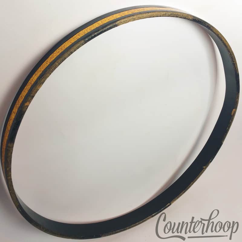 *Slingerland 15"1-Ply Gold Sparkle Maple Wood Hoop/Rim Snare/Tom Drum Batter 60s image 1