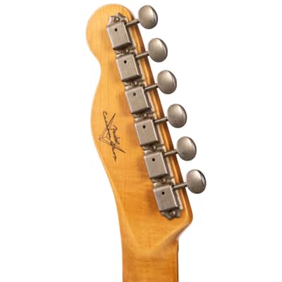 Fender Custom Shop 1963 Telecaster Relic Aged Fiesta Red (218) image 5