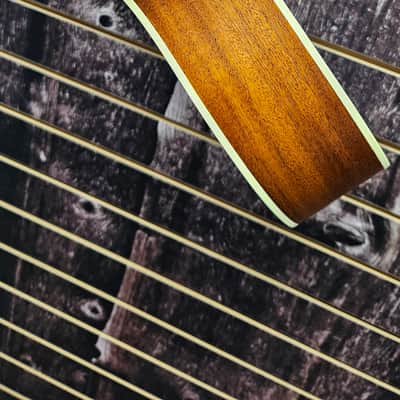 *B-STOCK* Kala KA-BE Mahogany Series Baritone Ukulele w/ Electrics image 8