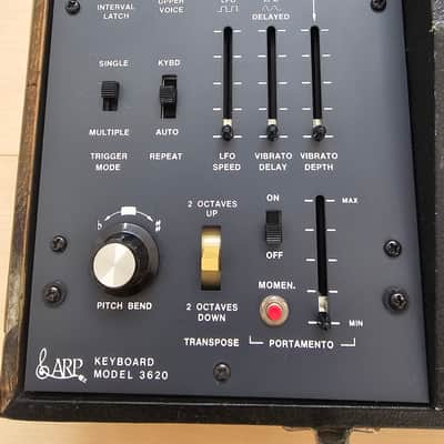 ARP 3620 Keyboard (For ARP 2600) - Orig from 1970s, Paint/Keys in Excellent Shape, Needs Tolex Restoration