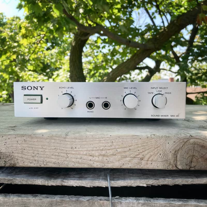Sony - MX-A1 - Sound Mixer with Echo - Spring Reverb & Mic Preamp - Japan image 1