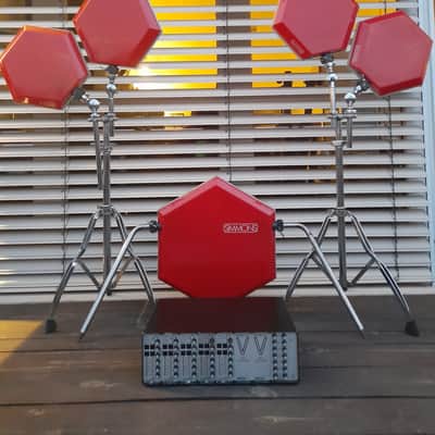 Simmons SDS-V complete set with stands, pads, cables. image 1