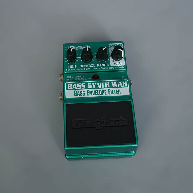 DigiTech X-Series Bass Synth Wah Envelope Filter 2010s - Green image 1