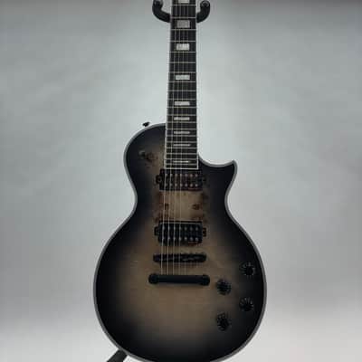 10S GF Modern 7 String Quilted Maple Single Cut Electric Guitar - Black Burst image 1