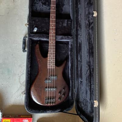 Ibanez GSR200B Gio Soundgear 2014 - Walnut Flat + Case image 1