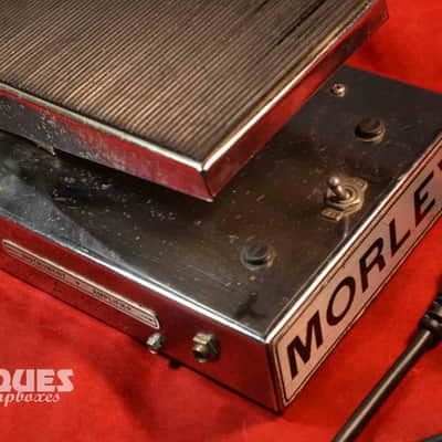 Morley rare Wah-Volume WVO 1970s - Silver-220v Tel-Ray image 3