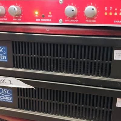 QSC CX602V 2-Channel Commercial Power Amplifier 2010s - Black image 3