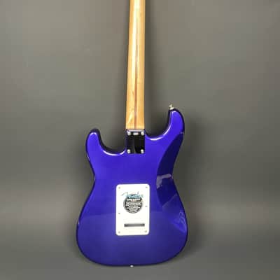 Fender Standard Stratocaster MIM Midnight Blue Maple Neck 2000 w/ Fender Tweed Hard Case image 8