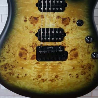 Sterling Jason Richardson 6 Signature Cutlass - Natural Poplar Burst - With Gig Bag image 7