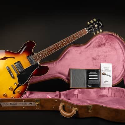 2020 Gibson Custom Shop '59 ES-335 Reissue - Vintage Burst VOS | USA 1959 Semi-Hollow 3.49kg | CoA OHSC image 2