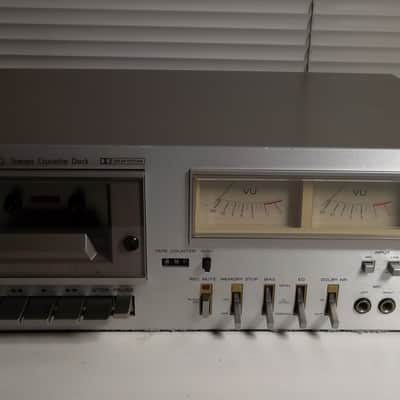 1982 TEAC CX-350 Silverface Stereo Cassette Deck New Belts & Serviced 08-2021 Very Good #290 image 3
