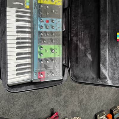 Moog Grandmother 32-Key Semi-Modular Analog Synthesizer 2018 - Present - Black / Multi-Colored Panel image 2