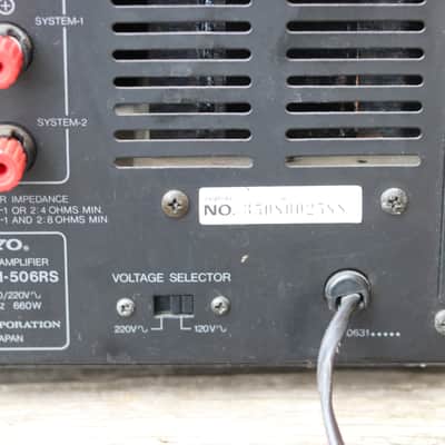 Onkyo m-506rs stereo power amplifier image 9
