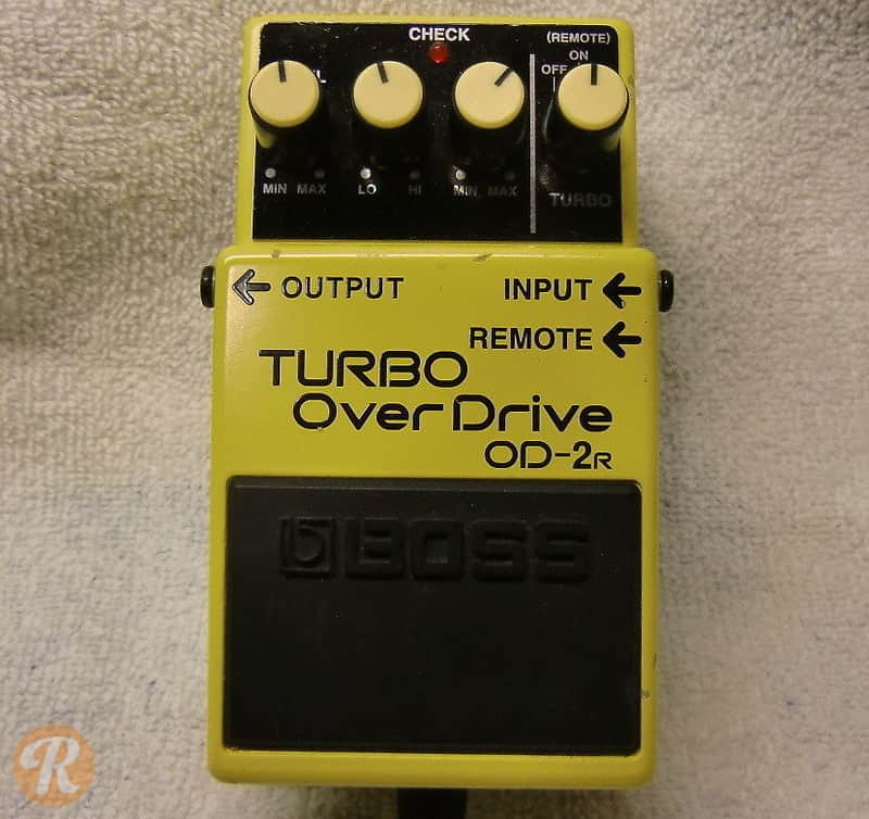 BOSS Turbo Overdrive OD-2R ギターエフェクター Boss OD-2R Turbo Overdrive | Reverb