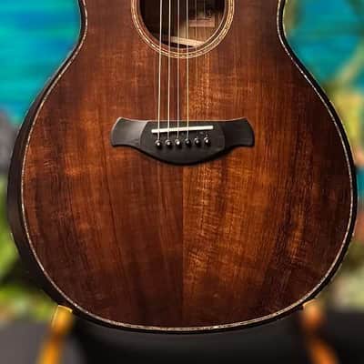 Taylor K24ce Builder's Edition Grand Auditorium Koa Satin Edge Burst 1206093072 image 3