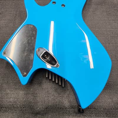 2023 Ormsby Goliath GTR 6 Headless Electric Guitar Miami Blue image 5