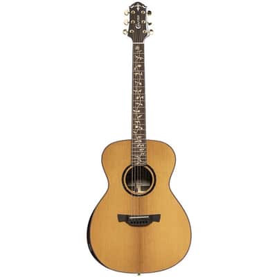 Crafter VL T28E VVS VL Series Orchestra Solid Spruce Top Mahogany Neck 6-String Acoustic-Electric Guitar w/Gig Bag image 4