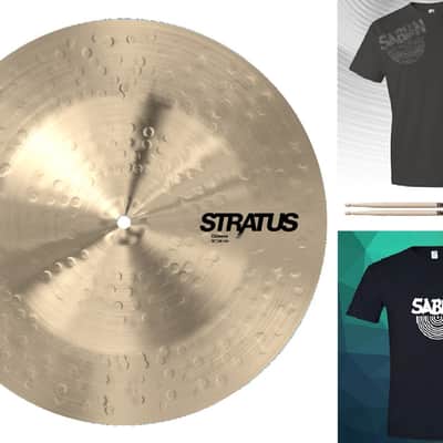 Sabian *Pre-Order* Stratus 18" Chinese Cymbal | B20 Bronze | China/Trash/Splash/Effects | Made in Canada | Special Order | Authorized Dealer image 1