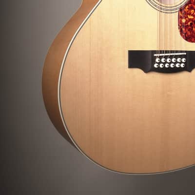 Guild F-2512E Maple Archback 12-string Acoustic Electric Guitar - Natural image 10