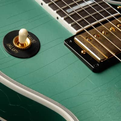 2024 - Gibson Custom Shop PSL Murphy Lab Les Paul Custom Heavy Aged Inverness Green 9.13 #CS400139 image 18