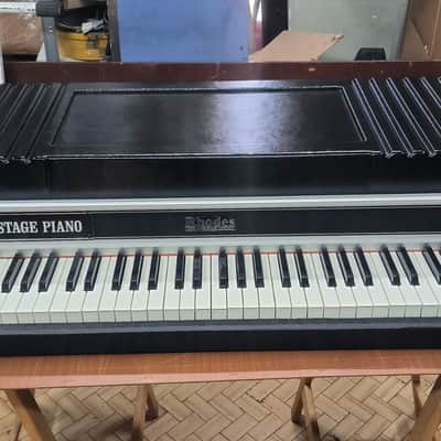 Rhodes Mark II Stage 88-Key Electric Piano 1979 - 1983 - Black Flat Top image 11