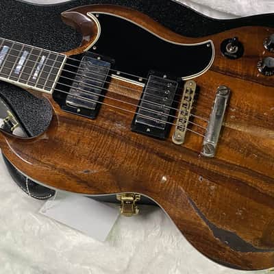 NEW! Gibson CS Custom Shop SG Custom Figured KOA - Murphy Lab Heavy Aging - Authorized Dealer - 7.5 lbs - G07385 image 8