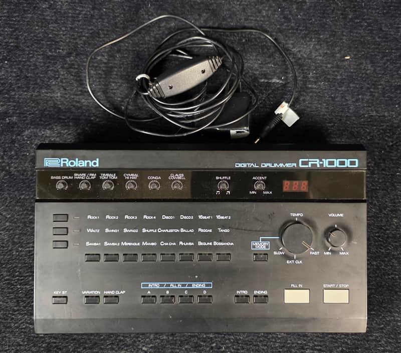 Used Roland CR-1000 Drum Machine image 1