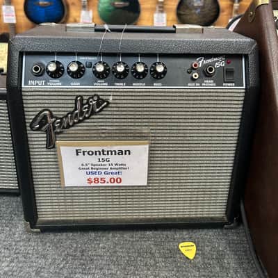 Fender Frontman 15G Series II 2-Channel 15-Watt 1x8" Guitar Practice Amp | 2002 - 2010 | Black | IN-STORE ADJUTED image 1