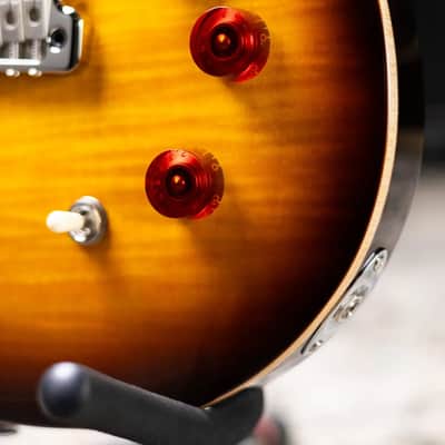 PRS SE David Grissom Solid Body Electric Guitar - McCarty Tobacco Sunburst with Gig Bag image 10