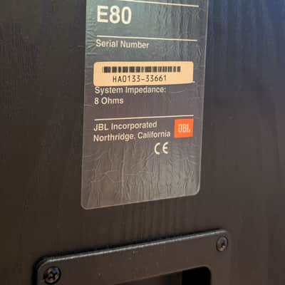 Restored JBL E80 2003 Speakers image 5
