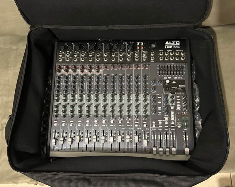 ALTO Professional Live 1604 Mixer & GATOR G-Mixerbag image 1