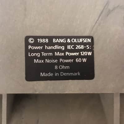 Bang & Olufsen Beovox 5000 passive Panel Speaker image 2