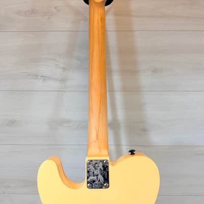 Unknown Custom Telecaster Partscaster Electric Guitar Warmoth Neck Rio Grande Tallboy Fender Noiseless w/ Hard Case image 10