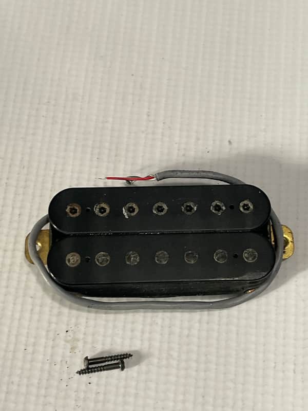 1990's Japan Ibanez RG7420 RG-7 7 String Black Bridge Humbucker Pickup 10k image 1