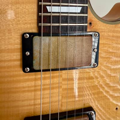 Ibanez Lawsuit Les Paul Electric Guitar 1977 - Natural Flame image 9