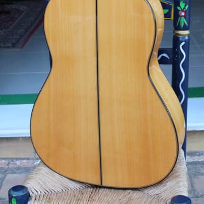 Flamenco Guitar Juan Montes Rodriguez Cypress + Hardcase Blanca image 8